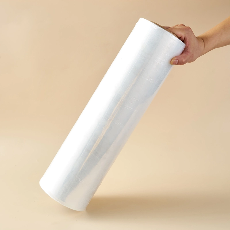 Fábrica cargo Pack Roll Polietileno transparente Palet Wrap PE Stretch Película de envoltura retráctil