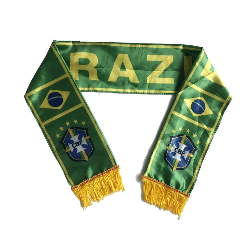 Logo Custom Factory Price 100 Acrylic Knitted Football Club Scarf/Knitted Adult Scarf