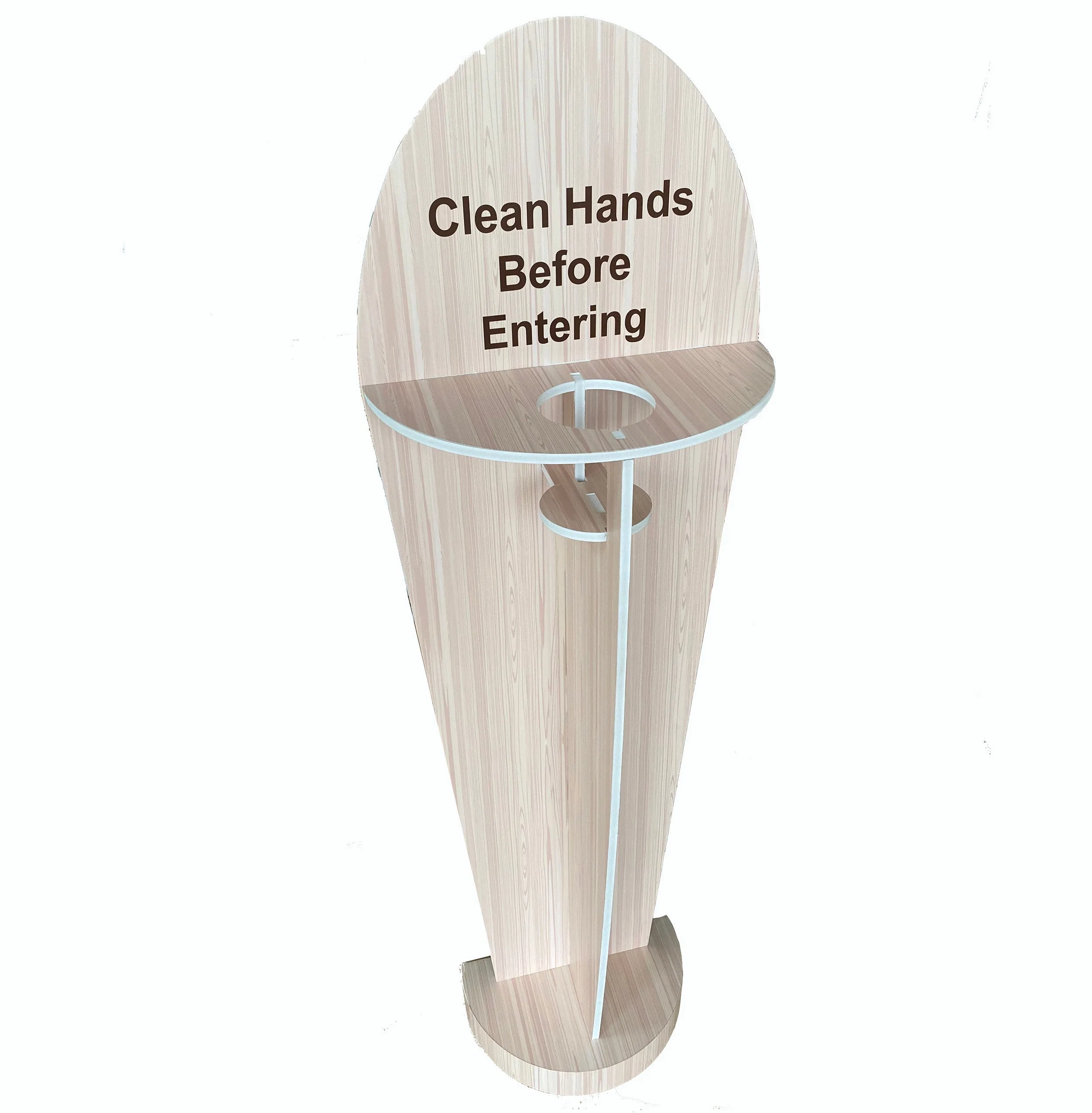 Hand Sanitizer Stand Hands Washing Equipment for Safe Work at Modern Public Places