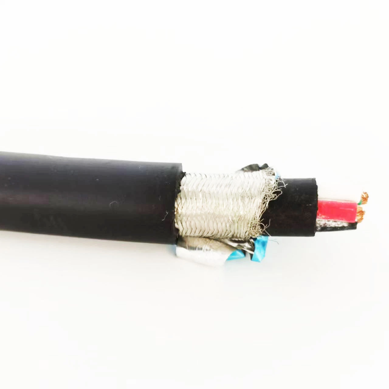 SL 812 C PVC trenzado de cobre estañado Cable de conexión de motor 0.6/1 Kv