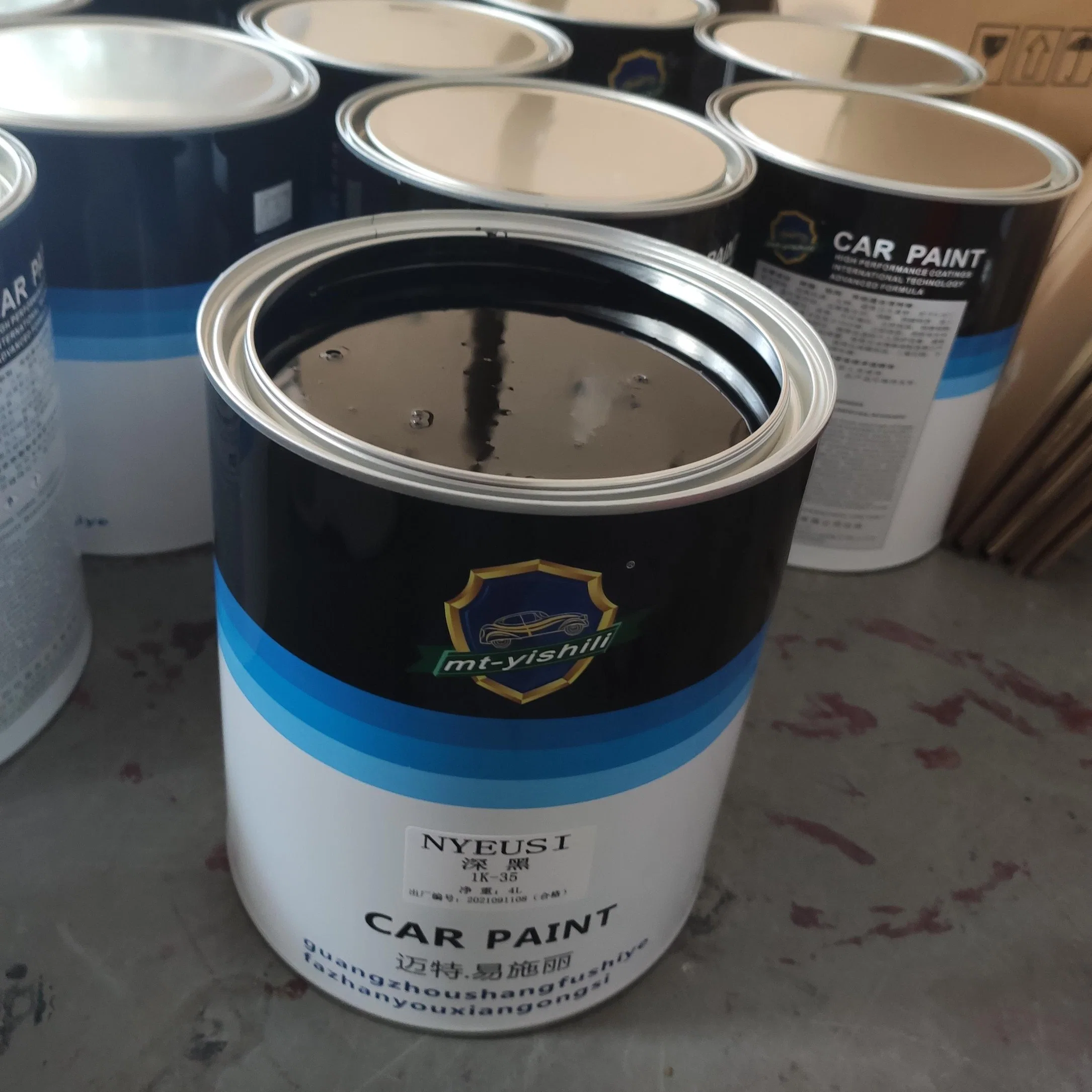 Automobile Paint Color Masterbatch High-Grade Automobile Paint Has Good Weather Resistance