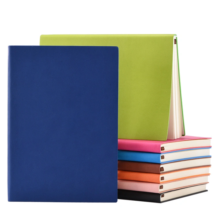 Housse en cuir de PU Logo personnalisé A5 Office Business Carnet de notes