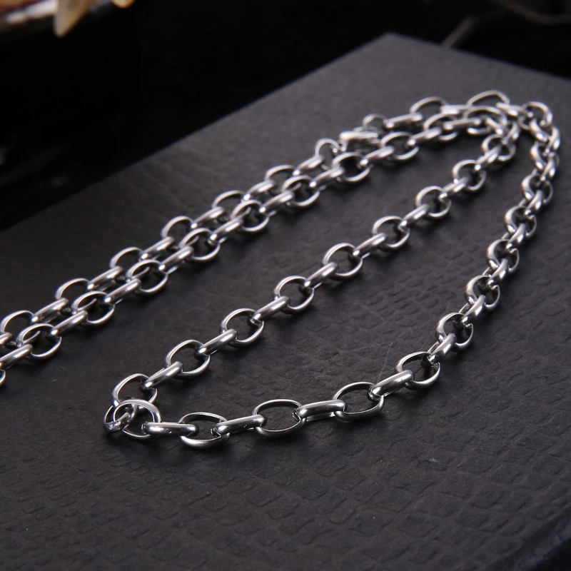 Fashion Design Making Oval Belcher Chain for Bracelet Necklace Jewelry Handcrafted Gift