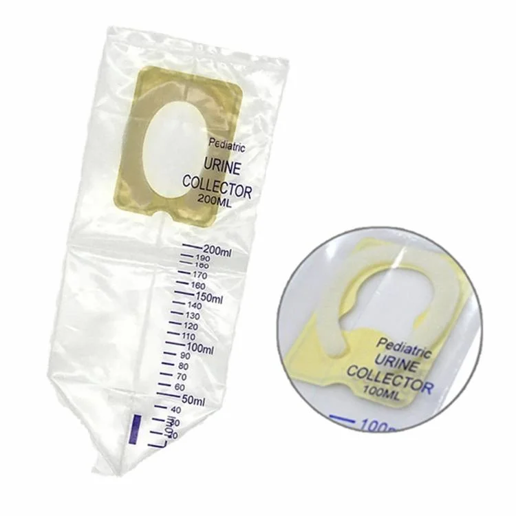 Disposable PVC Pediatric Baby Urine Collection Bag