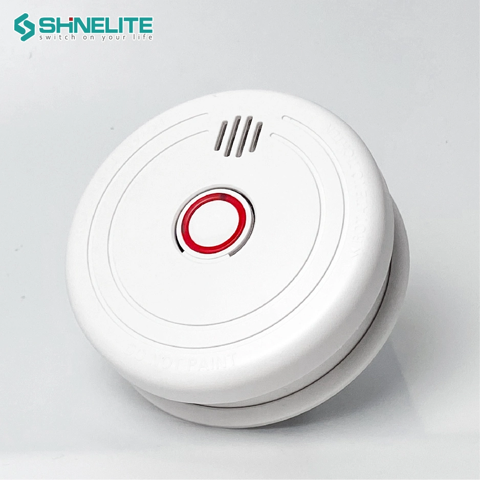 Smoke Detector Fire Alarm Detector Independent Smoke Alarm Sensor for Home Office Security Photoelectric Smoke Alarm