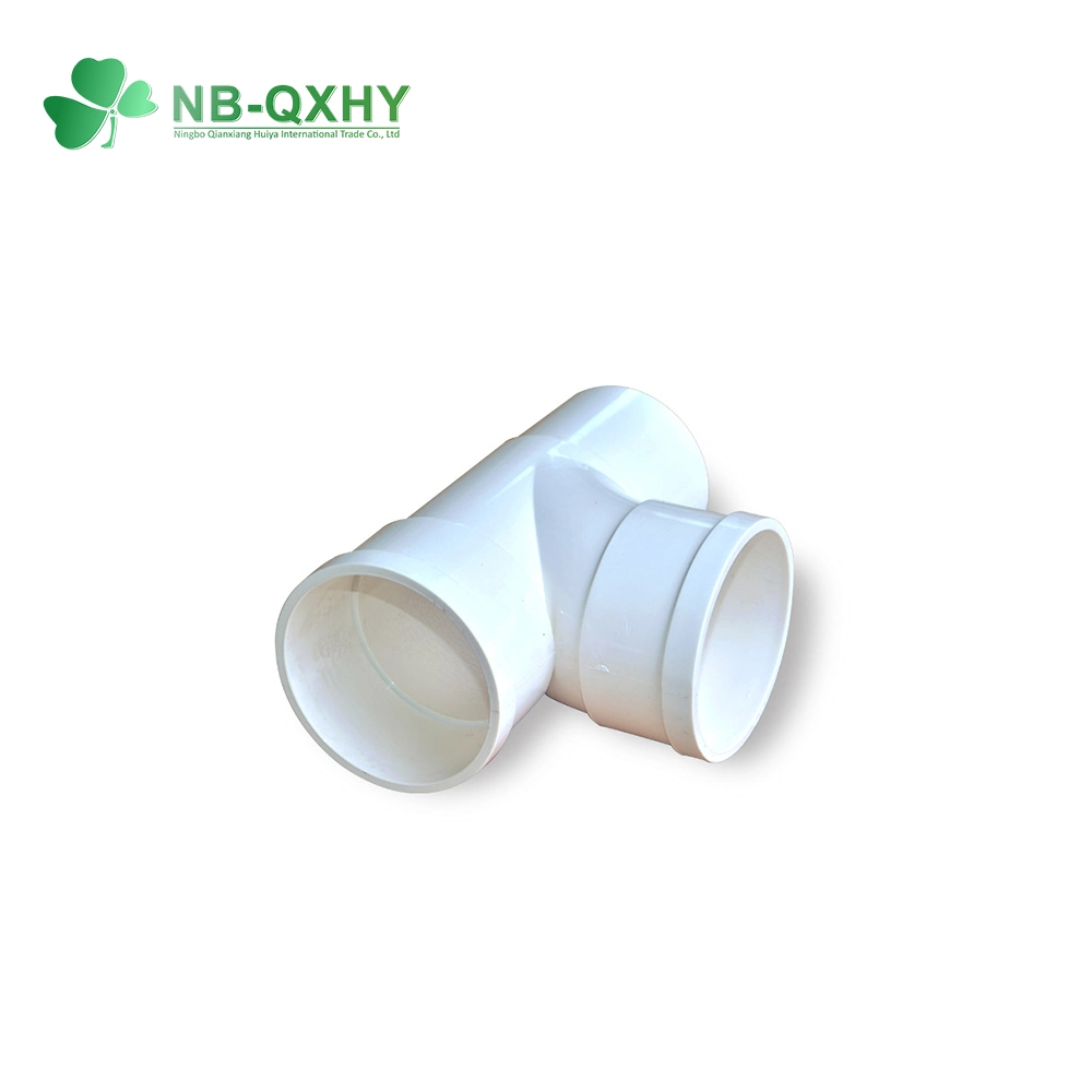 China OEM Plastic PVC Drain Quick Pipe Fitting Saddle Clamp