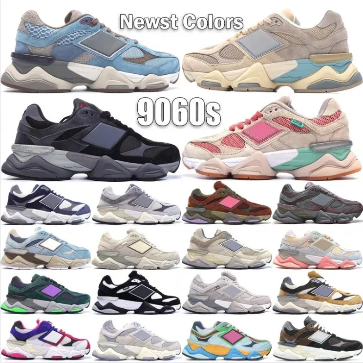 Designer Men Classic Top 9060 Joe Freshgoods Fluff Ladies Running Sports Shoes