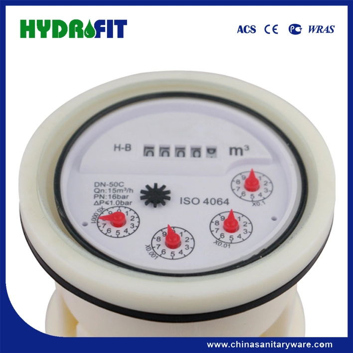 Multi Functional Dial Type 15mm-50mmmechanism of Hot Water Meter Jet Dry (FWM-P-01)