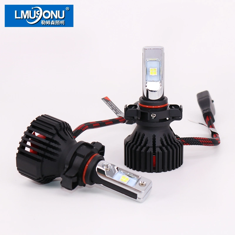 Automoción faros LED T8 H16 5202 foco automático de iluminación LED 6500K 8000LM Alquiler Lámpara LED 60W Faros de xenón