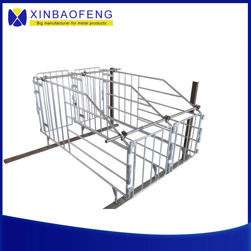 Factory Pig Breeding Equipment Weaning Stall Location Bar for Pregnant Sow Gestation Stall Pig Farrowing Crate