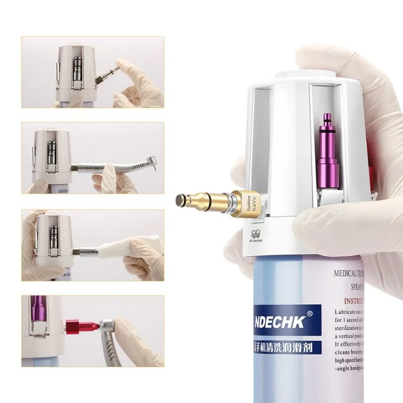 Dental Equipment Cleaning Oil Lubricator Handpiece Lubrication System