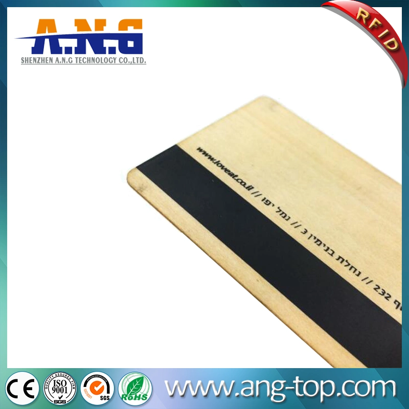 13.56MHz MF Classic 1K Carte bois RFID