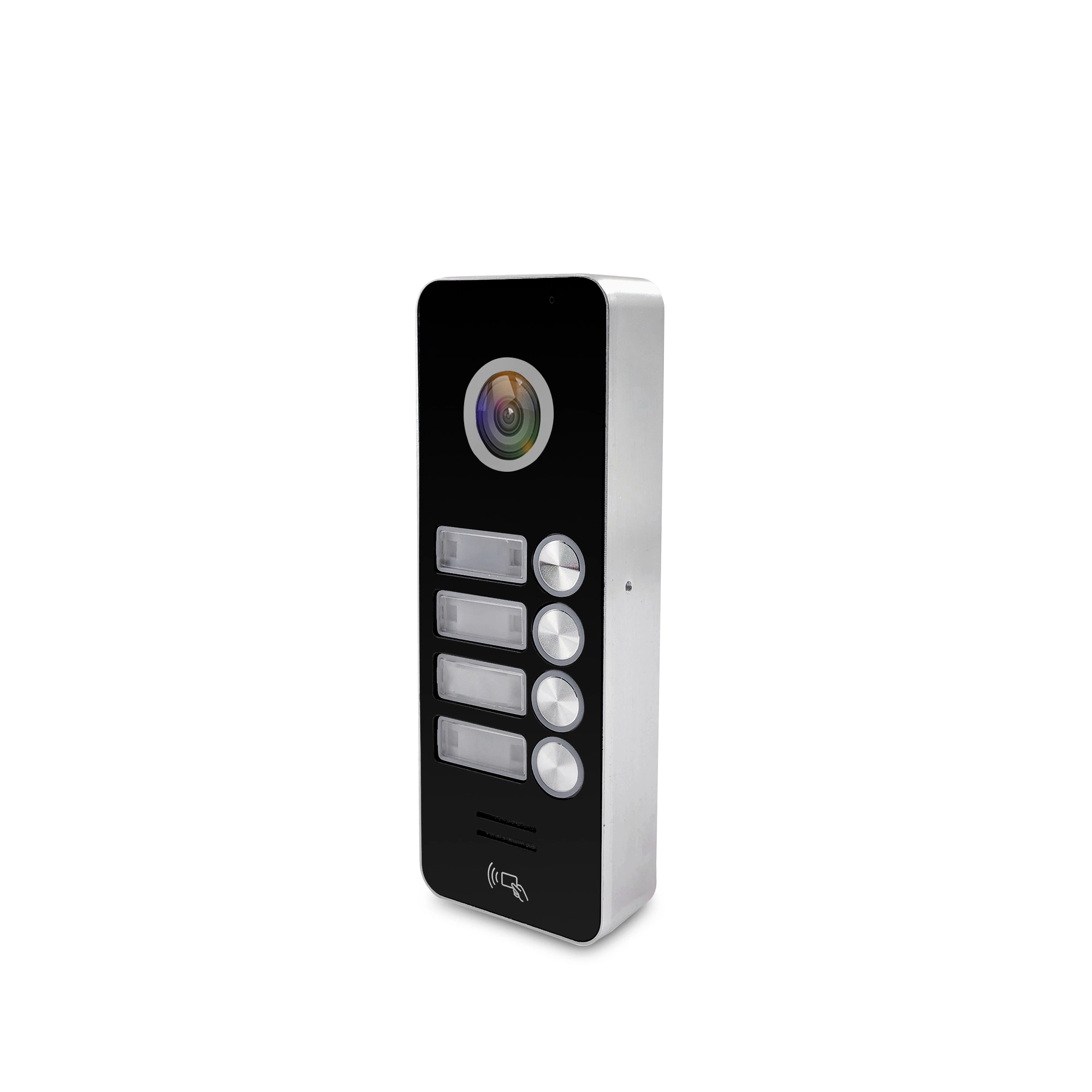 Metal Case 10 Inch Video Door Phone Intercom with Picture Memory for Apartment