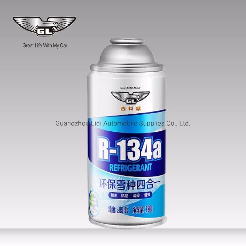 Wholesale/Supplier 340g (12 OZ) 99.99% Purity R134A Refrigerant Gas for Car Air Conditioner