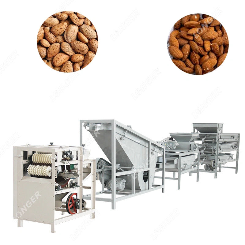 Little Tropic Almond Cracker Hazelnut Shelling and Sorting Palm Kernel Cracker and Separating Machine