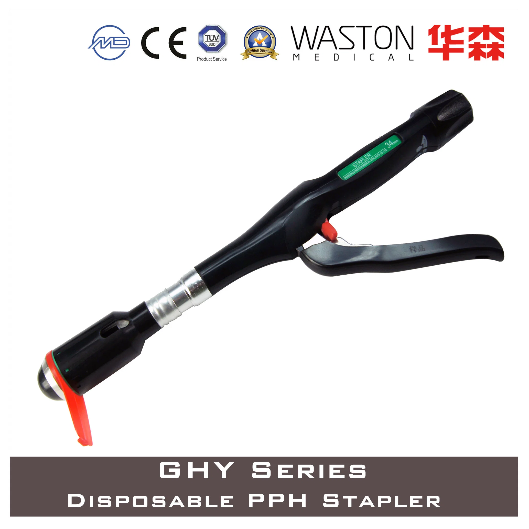 Single-Use Titanium Hemorrhoidal Pph Circular Stapler