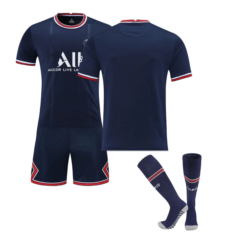 Al por mayor Paris-Saint-Germain 2122 Home Away Kit Camisetas de fútbol trajes Camisetas