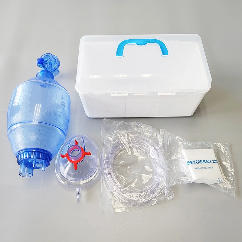 Medical CPR masque Ambu Resuscitator PVC sac manuel