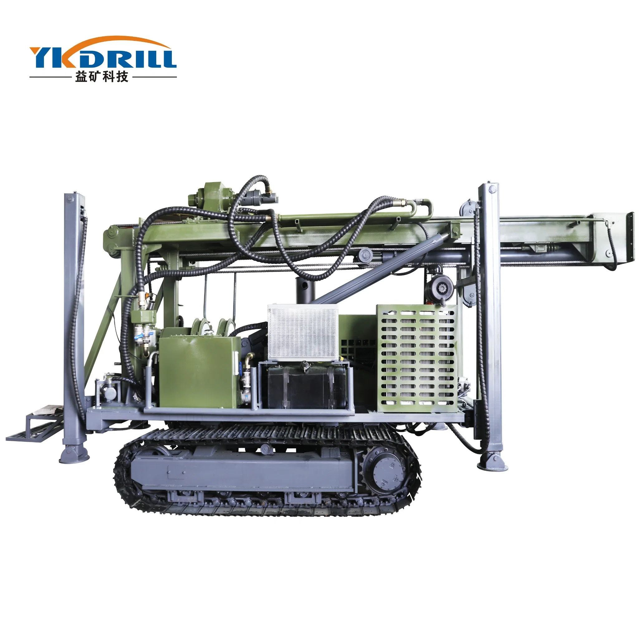 2023 Mini Hydraulic Rotary Borehole Multifunctional Top Drive Water Well Drilling Machine