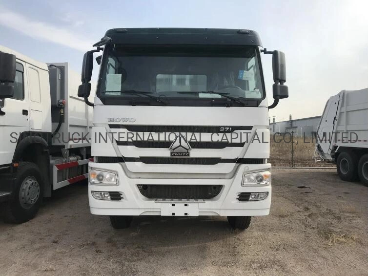 China Top marca venda a quente Sinotruk HOWO marca Nova 18 m³ recolha de lixo recolha de lixo camião de transporte de lixo comprimido