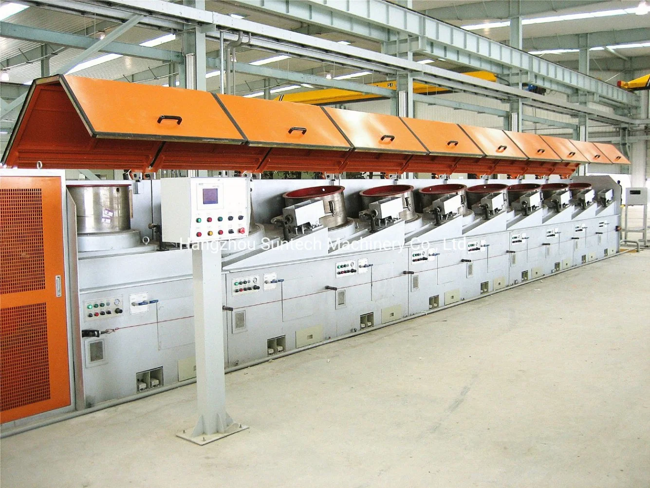 Suntech MIG/CO2/Saw Welding Wire Production Copper Coating Line Machine