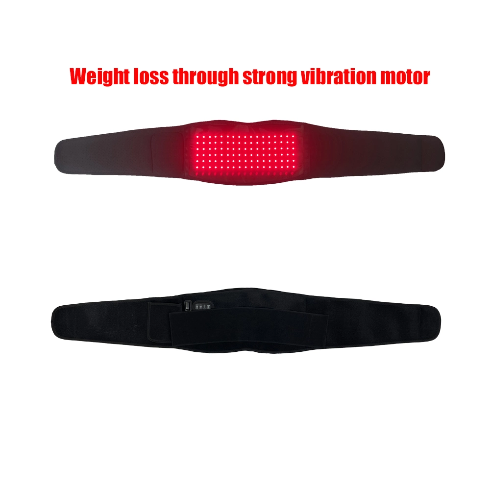 Body Slim Shaper Massage Belt Infrred Red Light Therapy Heated Waist Massage Belt