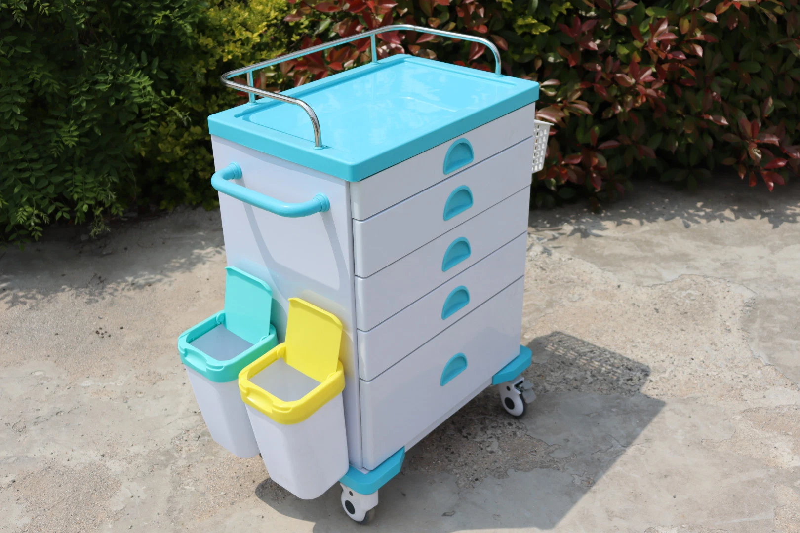 Hospital Multifunctional Emergency Trolley NBR-320K Medical Cart Medical Instrument