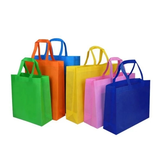 Reusable Eco Friendly Non - Woven Shopping Bags Custom Logo