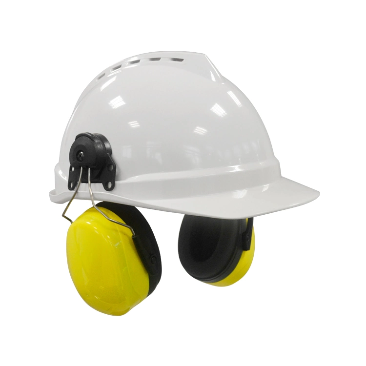 Seguridad ABS Earmuff apenas para casco de seguridad como los productos EPI para obras de seguridad