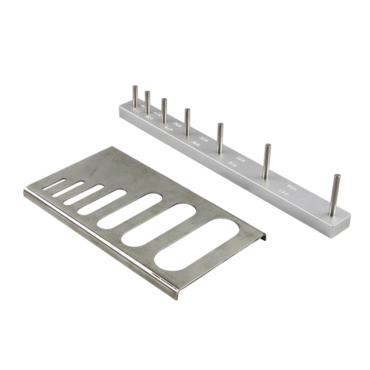 Length Gauge Flakiness Index Test on Aggregates for Shape