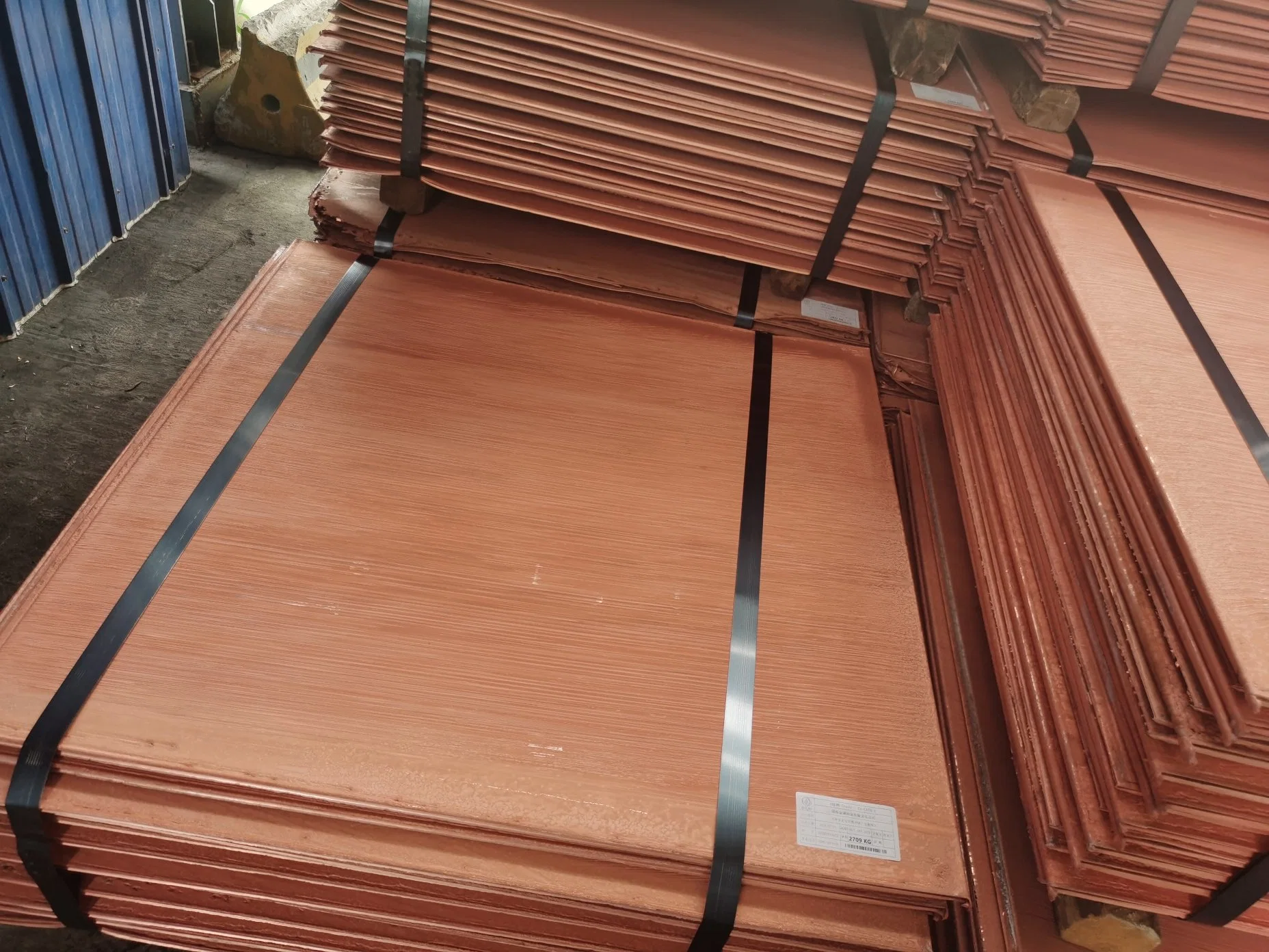 Manufacturer Sales Red Copper Cathode with 99.99% Copper Sheet Electrolytic Copper Plate Factory Price