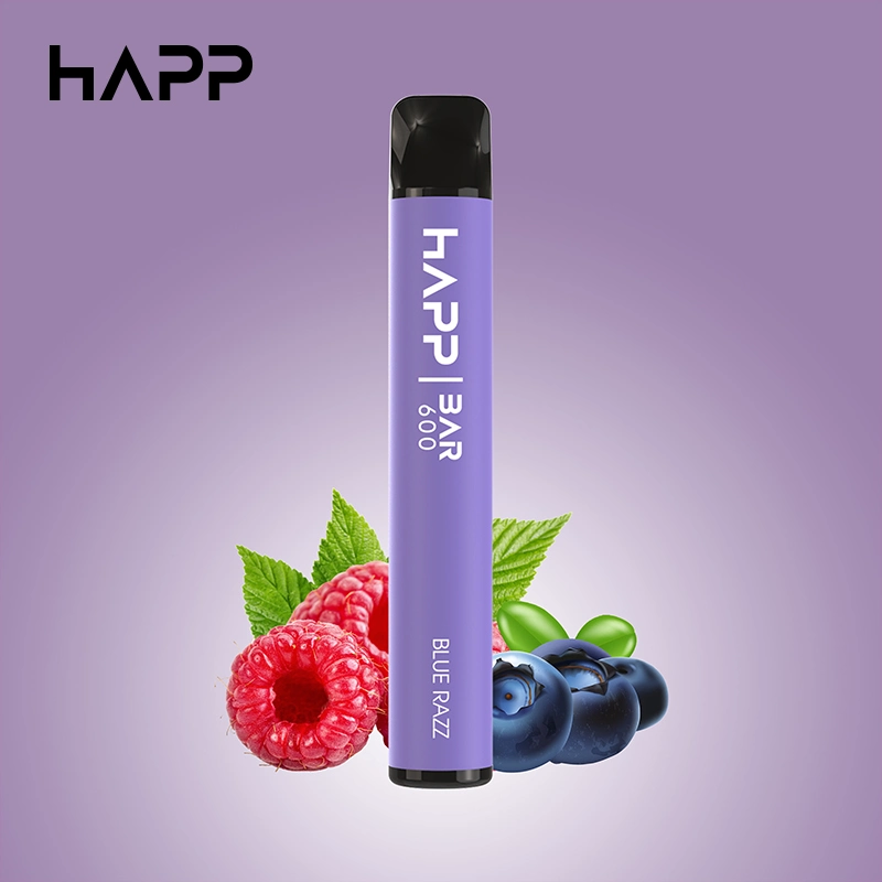 Wholesale/Supplier OEM Brand Mini E Cigarette Happ Bar 600puffs Disposable/Chargeable Vape Electronic Cigarette