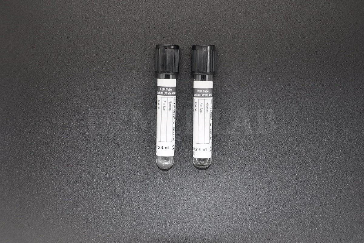 10ml médicos descartáveis heparina de Lítio/heparina sódica aspirador de coleta de sangue do tubo de ensaio