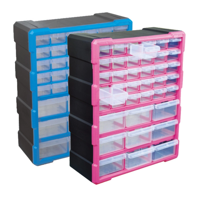 39 cajones de plástico de la artesanía y Hardware de almacenamiento de cajón de la caja de herramientas