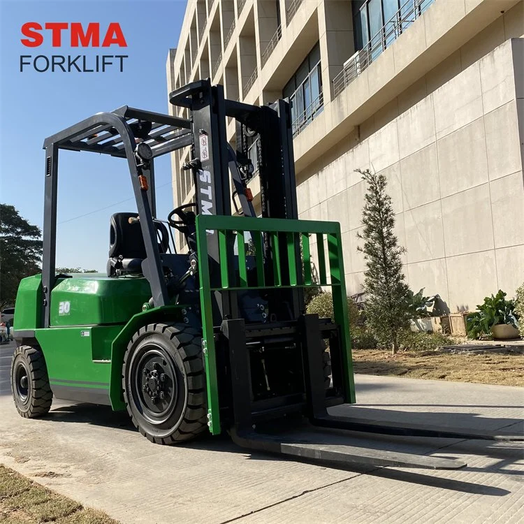 Stma Fork Lift 3ton Prices Montacarga Industrial with 6000mm Triplex Mast