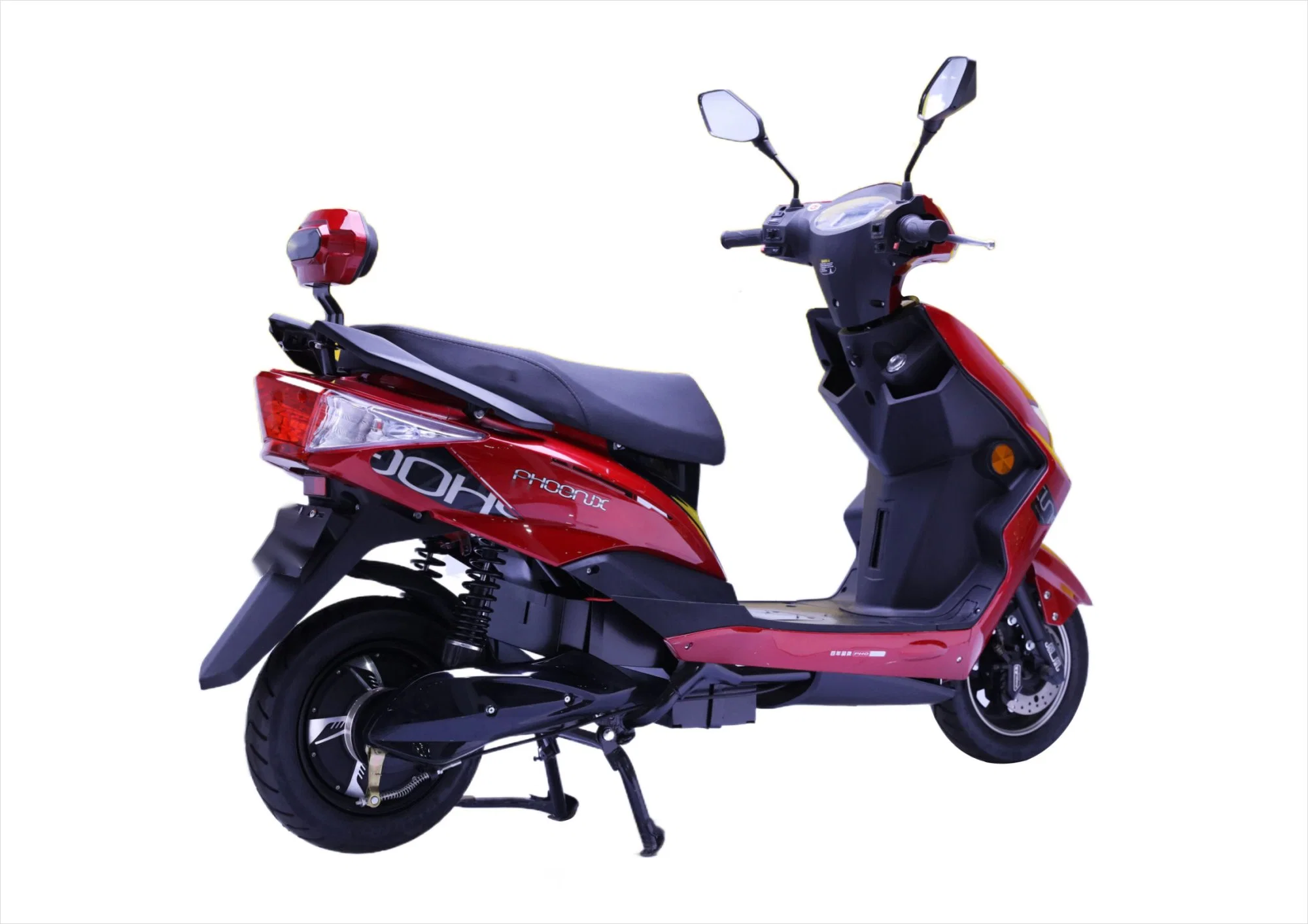 1500W Max Speed 50km/H and Max Range 90km Vespa Two Sets of 70V35ah Low-Carbon Electric Motorcycle Control System LED Light Bike Women Street