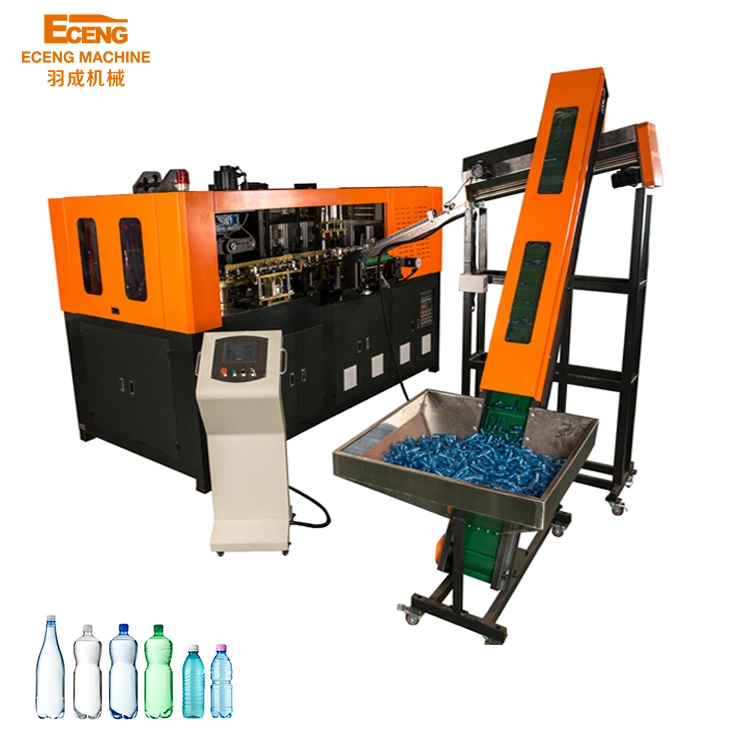 2 Cavities Automatic Pet Bottle Blowing Machine Blow Moulding Plastic Smart Machinery and Mold