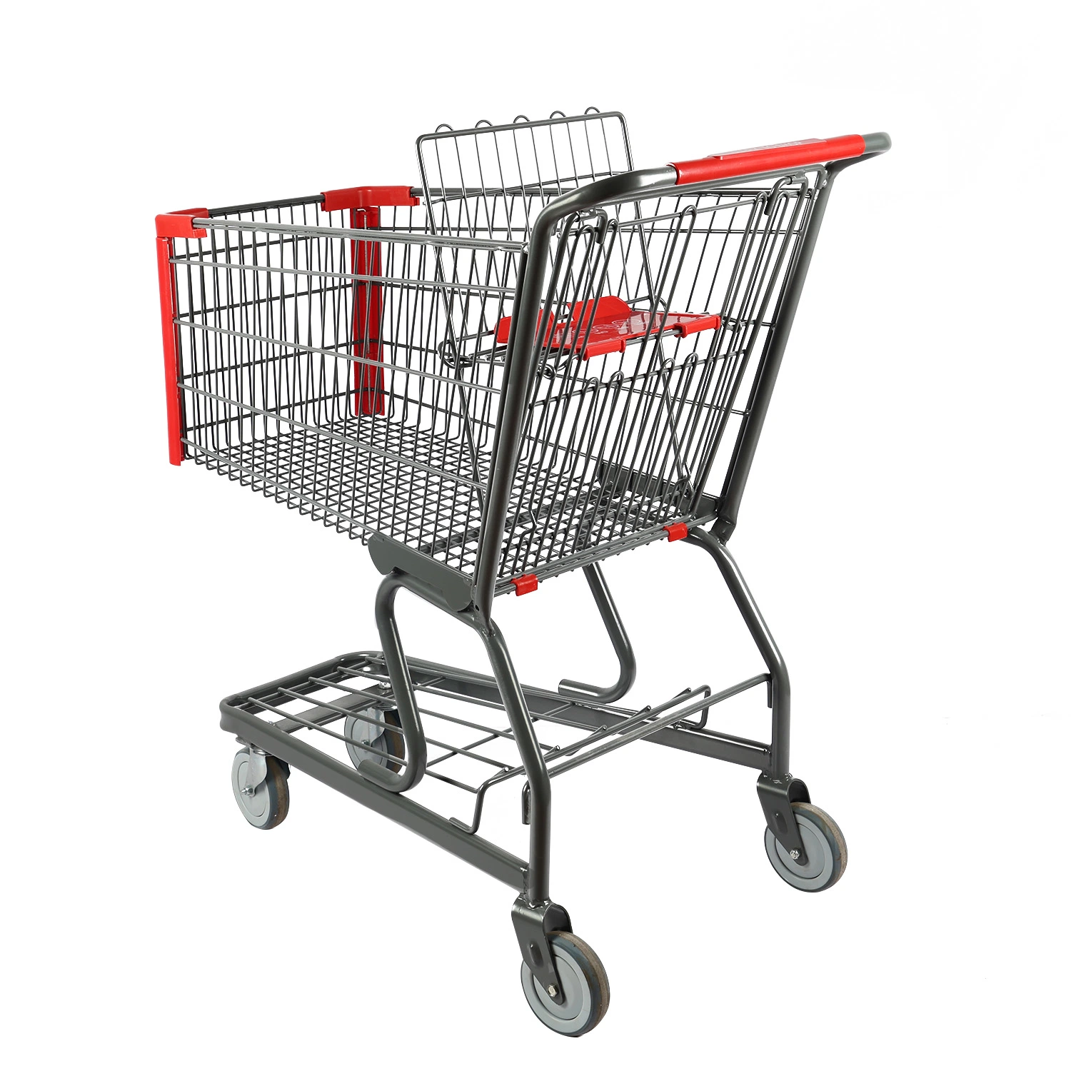 Customized North American Middle Quality Wholesale/Supplier Supermarket Shopping Trolley Cart Prices