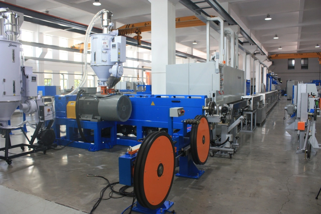 Plastic Extruder Electric Copper Wire Making Machine with NSK Bearing