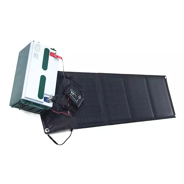 40W Foldable Solar Panel USB DC Portable Mobile Phone Car Battery Folding Charger Highest Quality