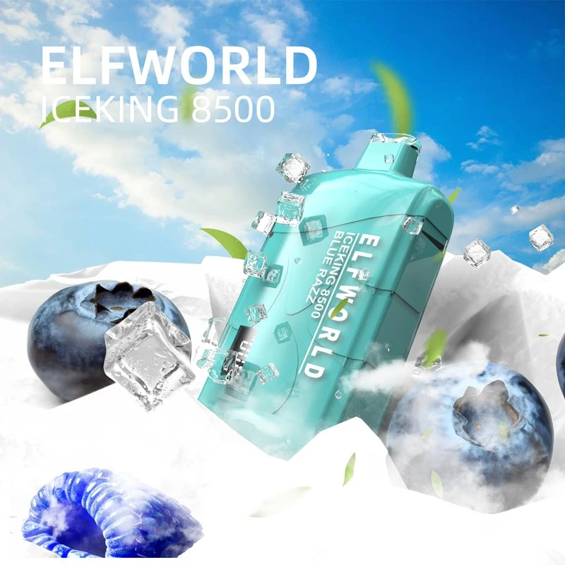 Fábrica original Atacado Elf World Ice King 8500 Puffs Big Puffs recarregáveis Vaporizer 10000 12000 puffs BC 5000