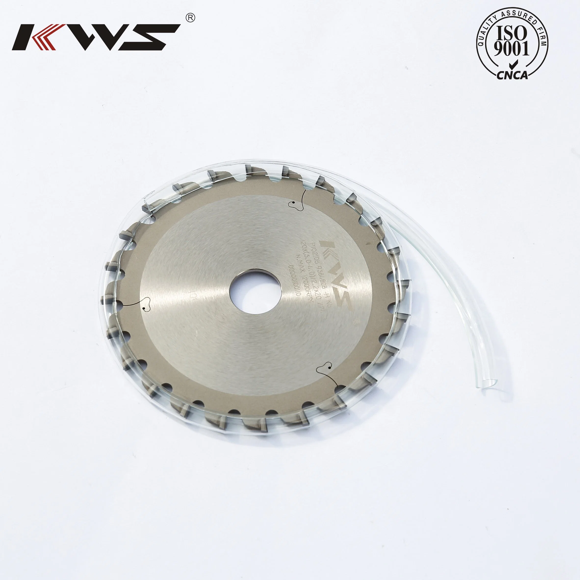 New Product Kws Tct Carbide Circular Single Conical Scoring Saw Blade Wood Cutting Woodworking Tool