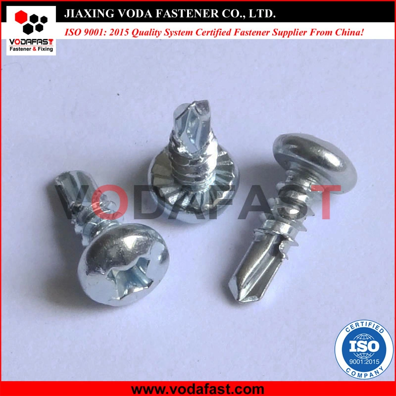 Cabezal panorámico Vodafast perforación automática dentadas tornillo C1022 Galvanizado