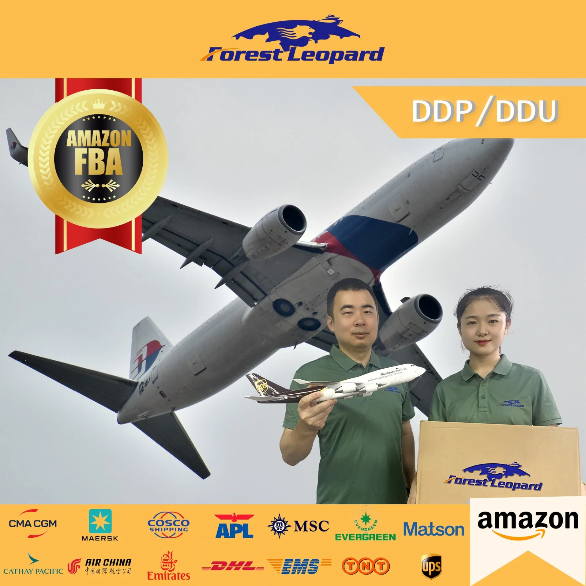 Amazon Air Cargo Door to Door Service Guangzhou nach Deutschland