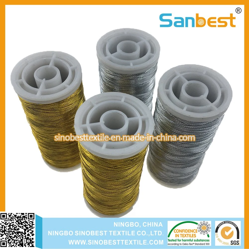 Metallic Embroidery Thread 150d/1, 200m/Reel