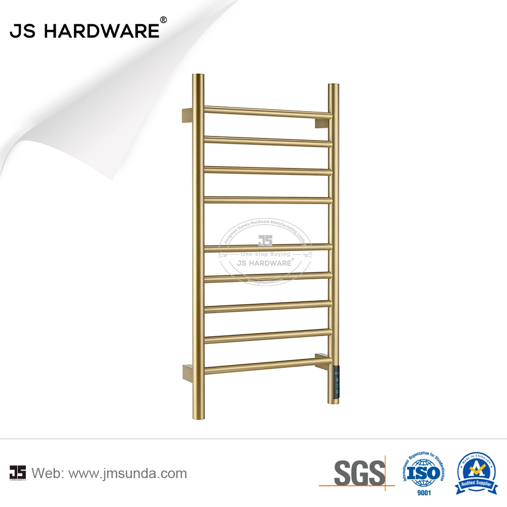 Electric Towel Warmer Rail Wall-Mounted Heated Towel Rack for Bathroom