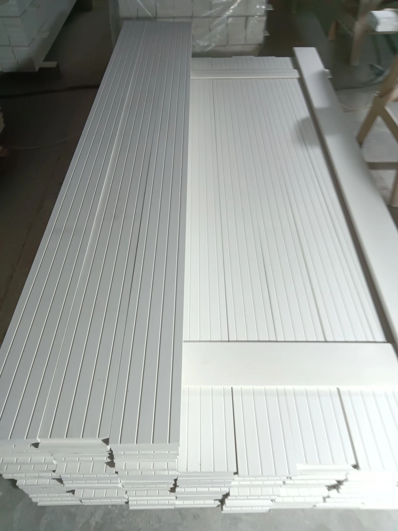 Primed Waterproof Wood Shutter Component Door Frame