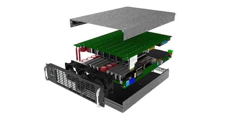 40kW módulo de alimentación de carga de salida de CC de alta densidad para electricidad Estación de carga