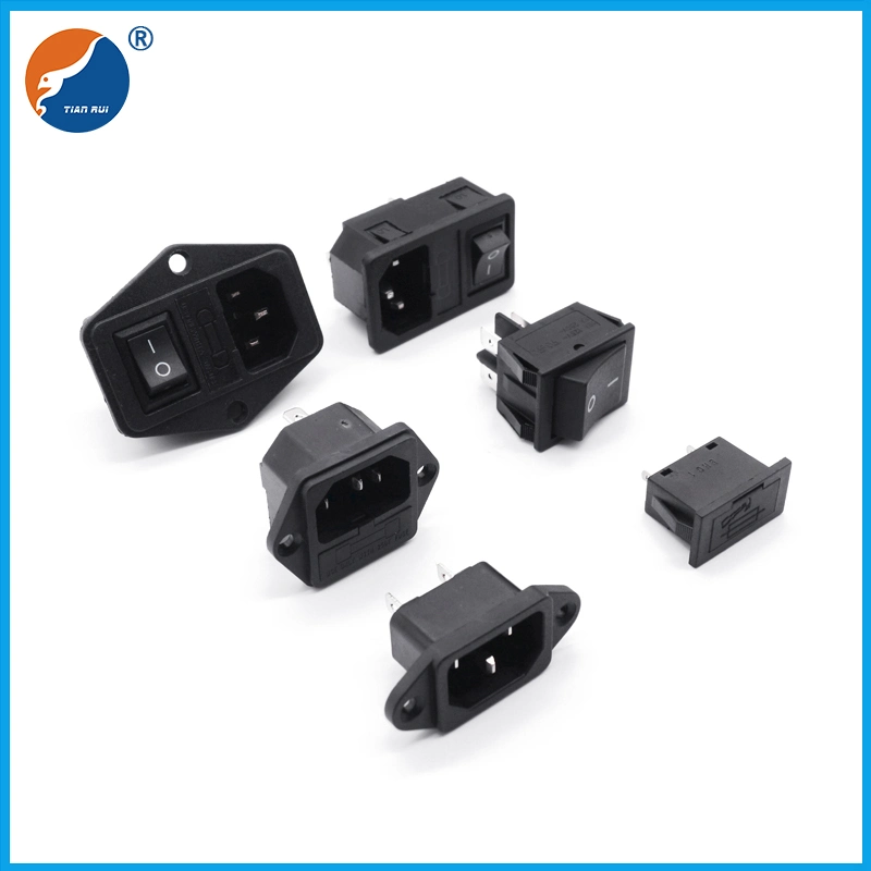 AC-01A Inlet Panel Mount Rocker Switch