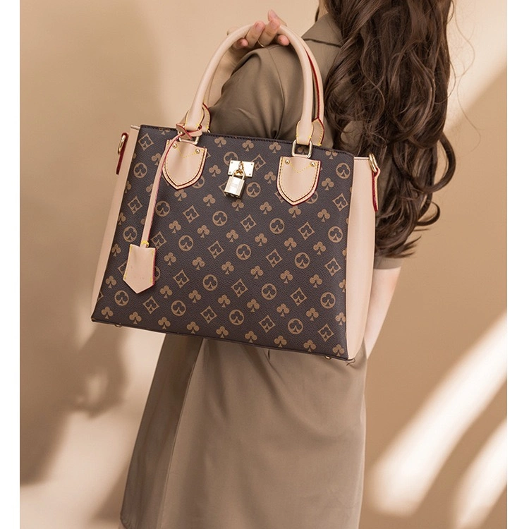 Trendy Women Leather Bag Leather One Shoulder Women Tote Hand Bags Crossbody Wholesale/Supplier